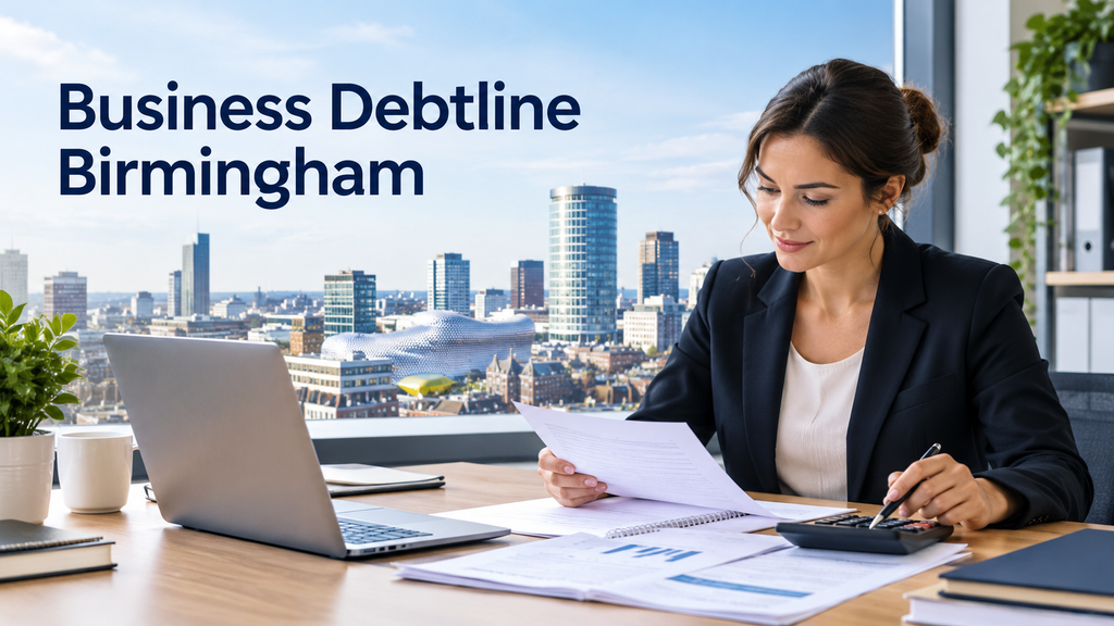 Business Debtline Birmingham debt advice service for businesses and office works.
