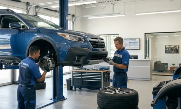 Driver reviewing auto insurance documents and vehicle coverage information Assurance America Insurance
