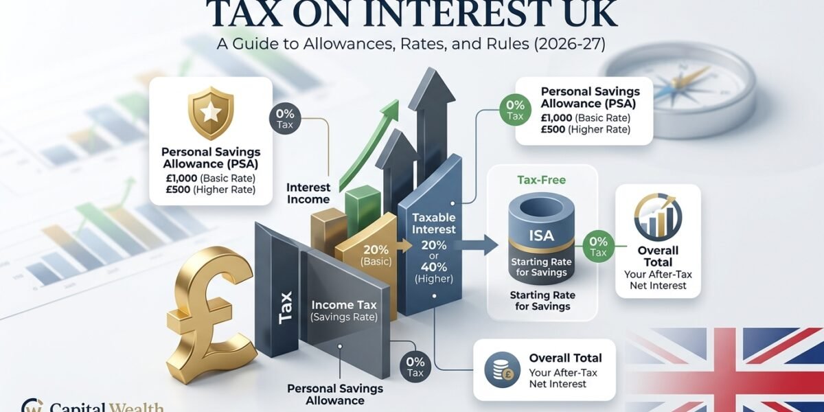 Tax on Interest UK – Understanding UK tax rules on savings interest