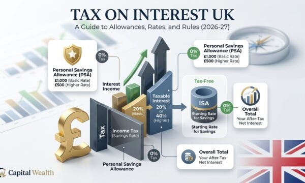 Tax on Interest UK – Understanding UK tax rules on savings interest